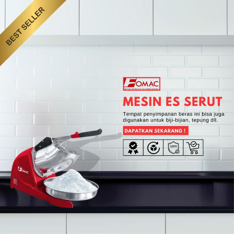 Ice Crusher | Mesin Es Serut - Fomac