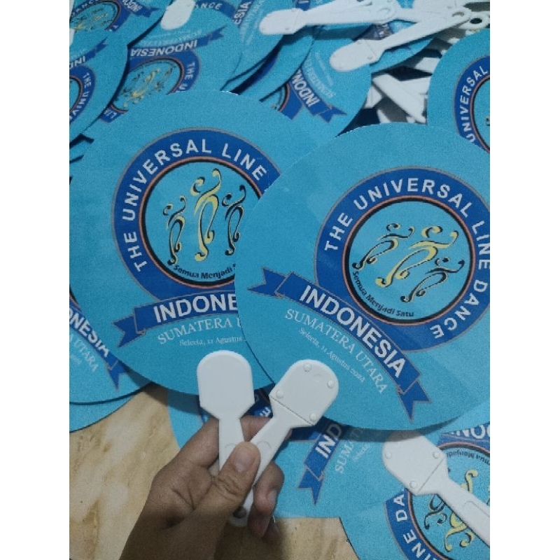 plastik laminating - kipas custom