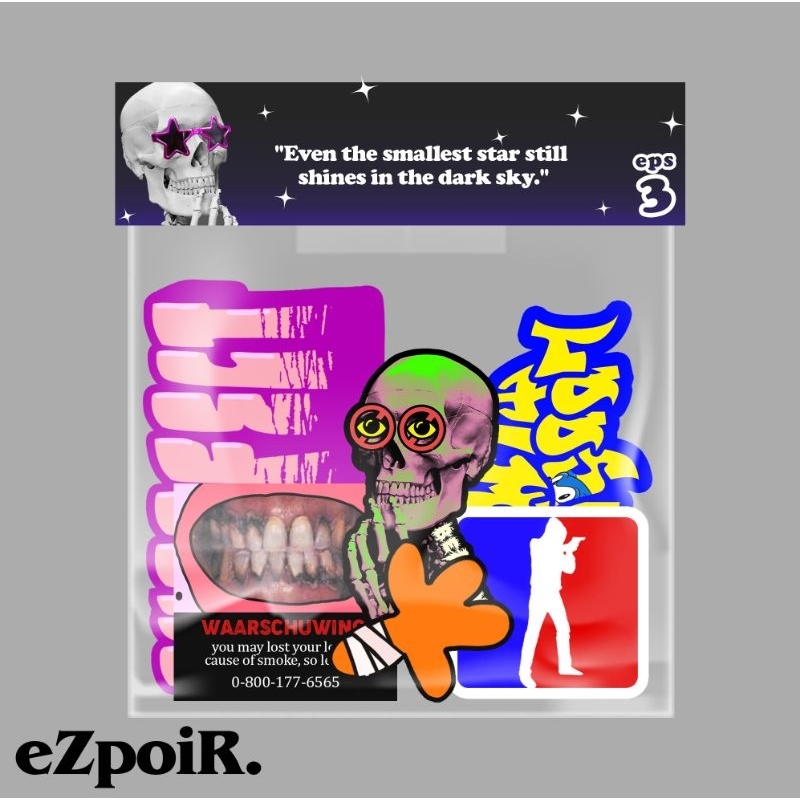 

6pcs STIKER PACK Eps 3 | eZpoiR
