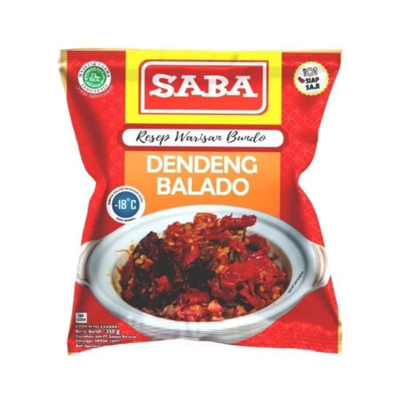 

Saba Dendeng Balado 350gram