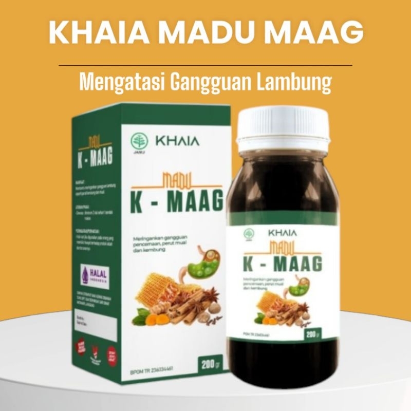 

KHAIA MADU K-MAAG ISI 200 ml ORIGINAL