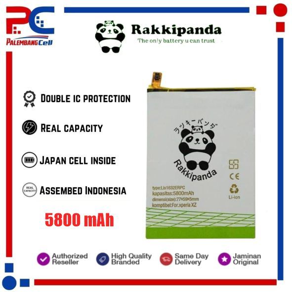 BATERAI RAKKIPANDA FOR XPERIA XZ DOUBLE IC DAN DOUBLE POWER