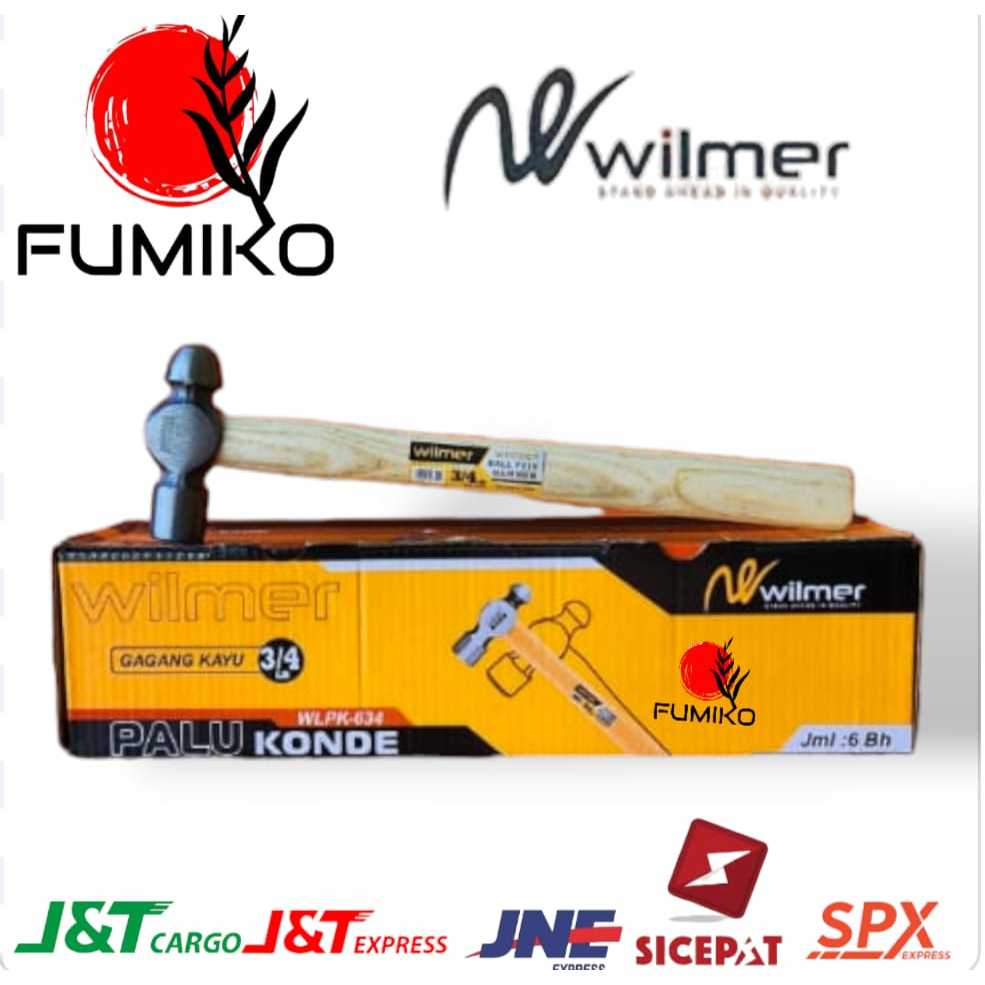 [ HARGA 1 BOX 6PCS ] PALU KONDE WILMER 1LB/1,5LB/2LB PALU KONDE GG KAYU