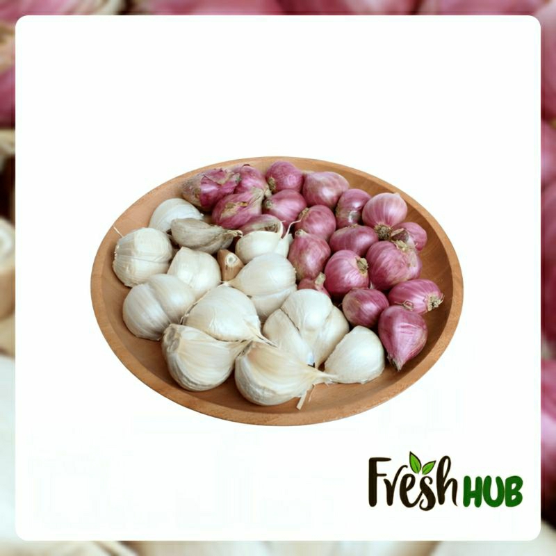 

Mix Bawang Merah & Putih Cuting 100gr