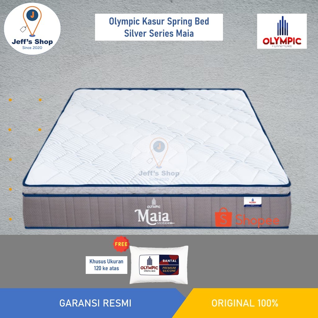 Olympic Kasur Spring Bed Silver Series Maia