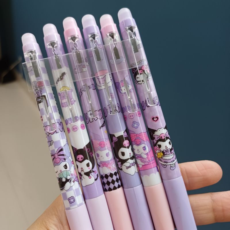 

Pulpen pena hapus sanrio KUROMI