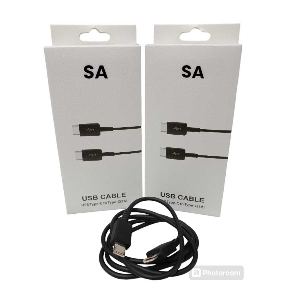Kabel Data SAMSUNG NOTE 10 Fast Charging 3A USB Type-C to Type-C / Kabel Casan Fast Charging