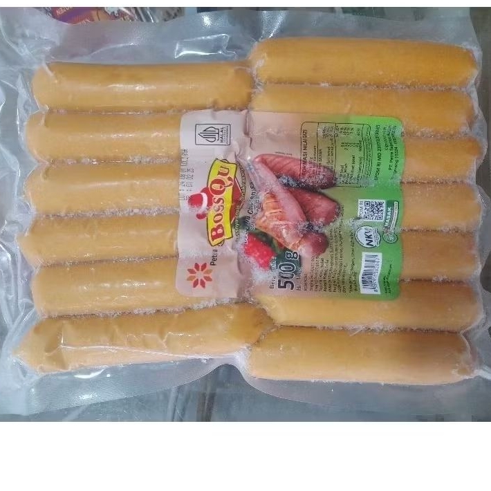

BOSSQU Sosis Bakar Ayam 500gr isi11