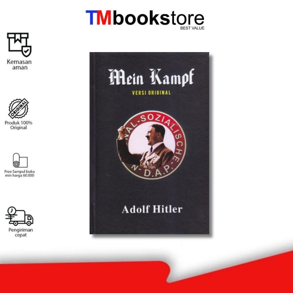 MEIN KAMPF VERSI ORIGINAL (HARD COVER)