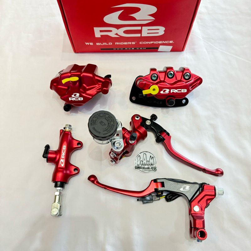 PAKET PENGEREMAN RCB PNP CRF150 & WR155 (Di Jual 1set Seperti Di foto) MASTER REM / HANDEL KOPLING /