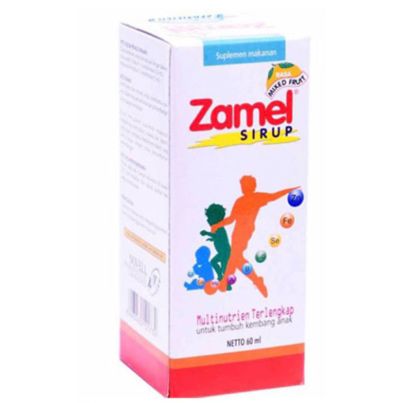 Zamel Sirup Mulvitamin anak