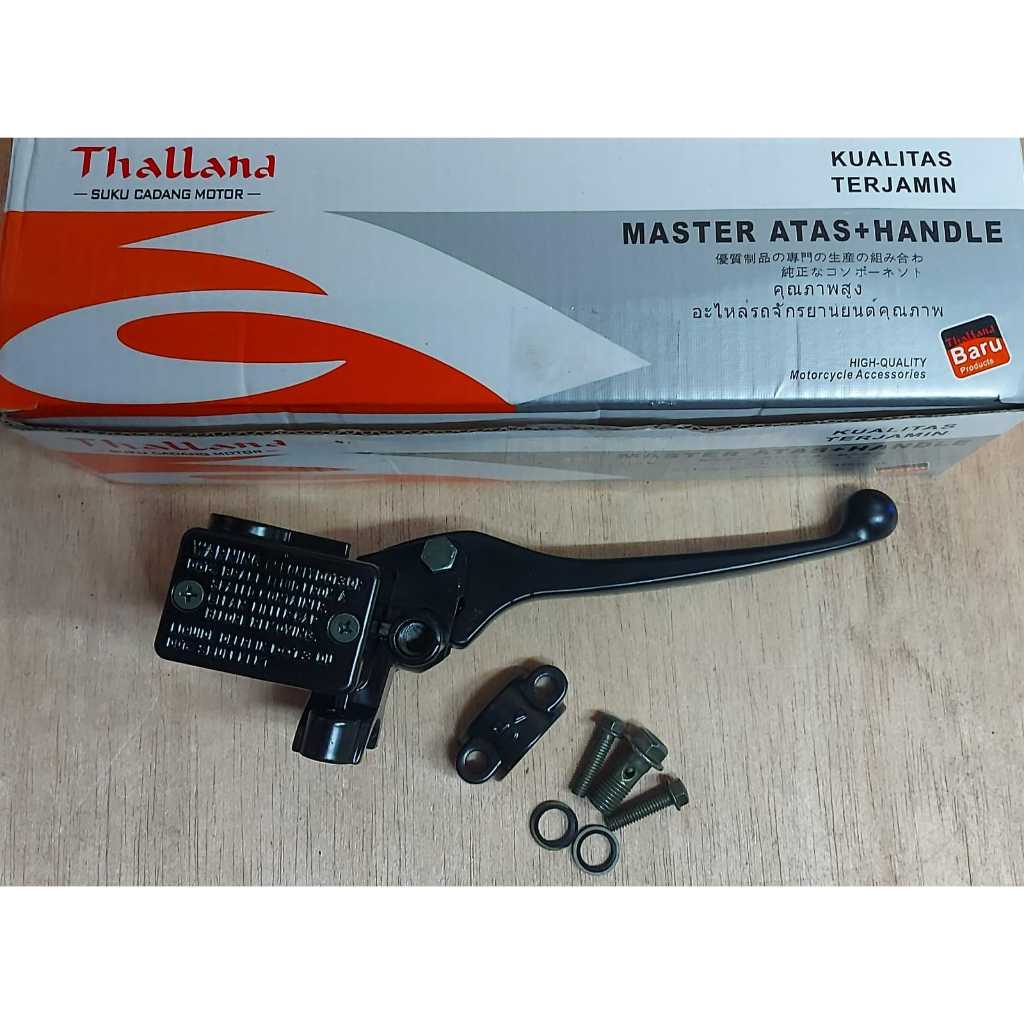MASTER REM ATAS + HANDLE , MASTER REM ATAS KOMPLIT , TABUNG MINYAK REM  DEPAN SUPRA X THALLAND