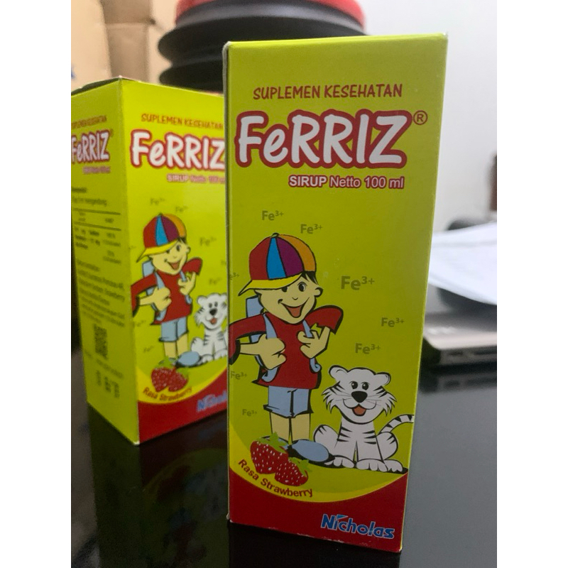 Ferriz sirup Zat besi anak