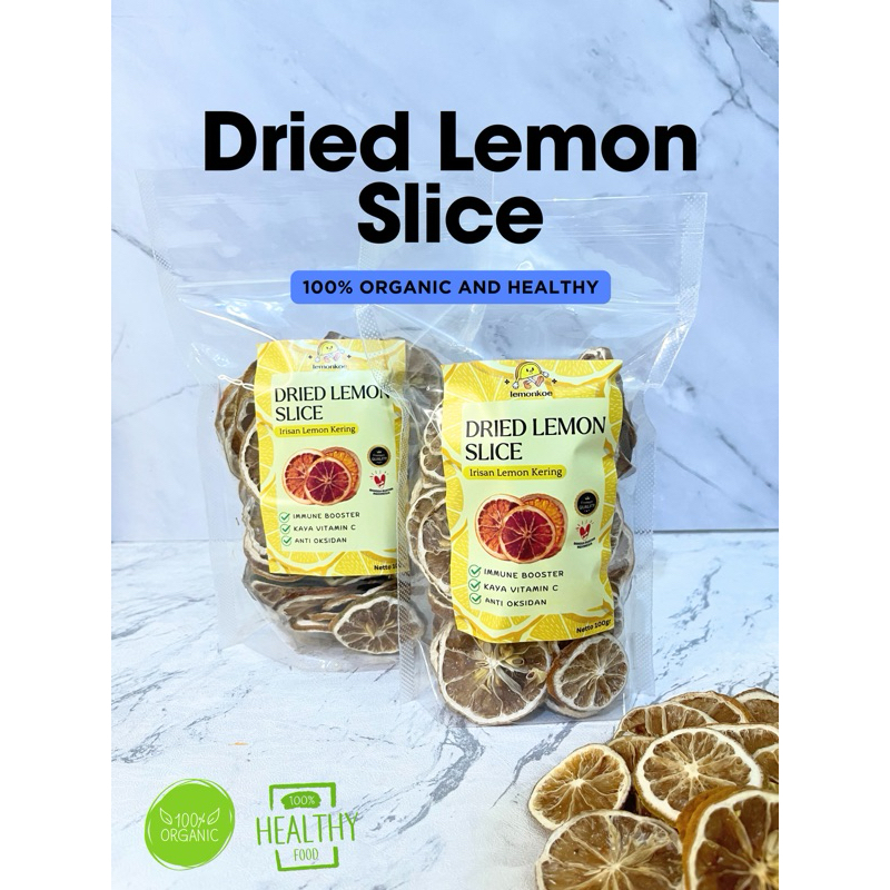 

Dried Lemon Slice Irisan Lemon Kering cocok untuk Infused Water garnish dll Grade A