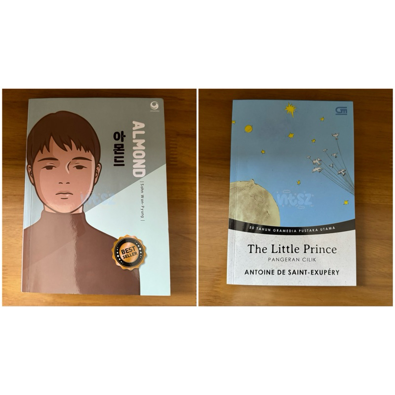 Preloved The Little Prince by Antoine de Saint-Exupéry & Almond by Sohn Won-pyung
