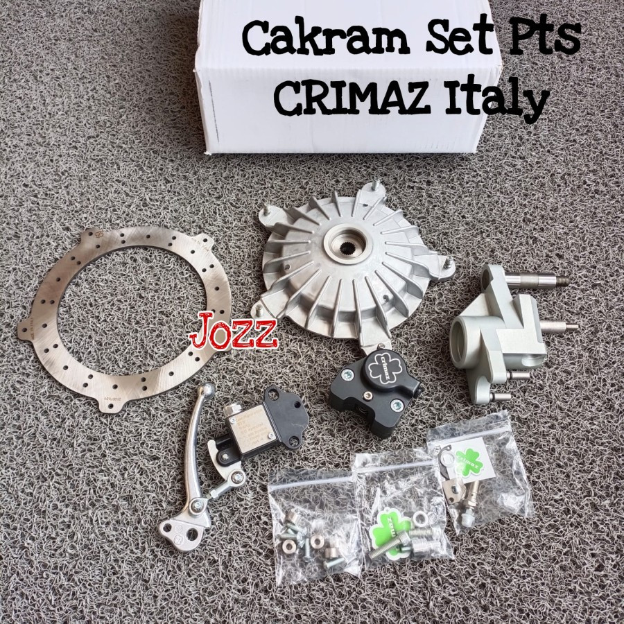 Cakram Depan DISC BRAKE Set CRIMAZ utk Vespa Pts Smallframe dkk