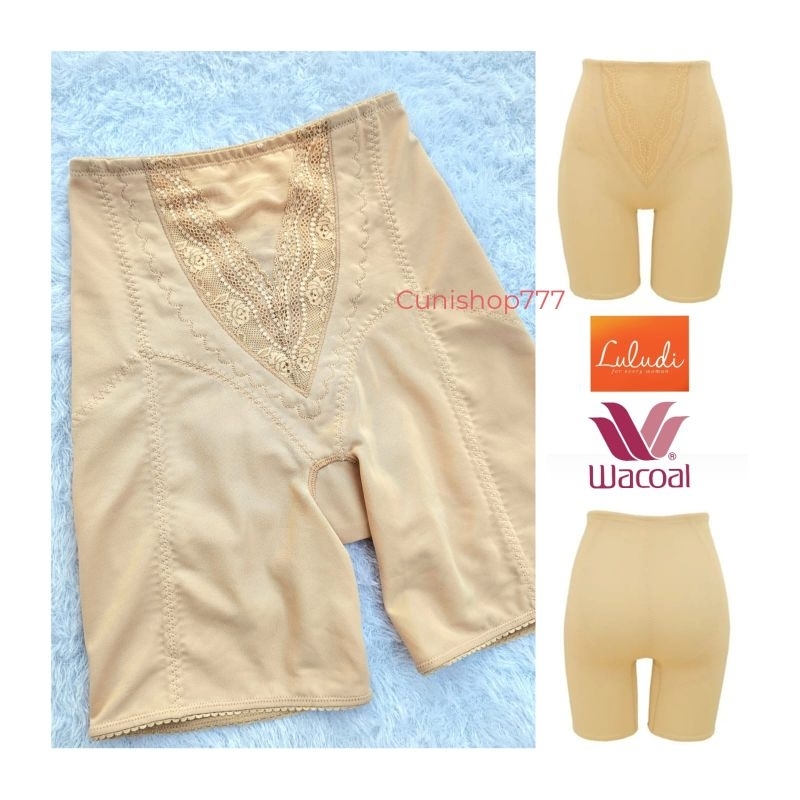 GIRDLE LULUDI by WACOAL MEDIUM PRESS LG 4024 CELANA PENDEK KORSET WANITA SHAPE PANTS PENGECIL PAHA R