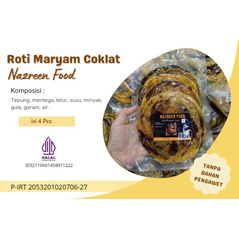 

Roti Maryam Coklat