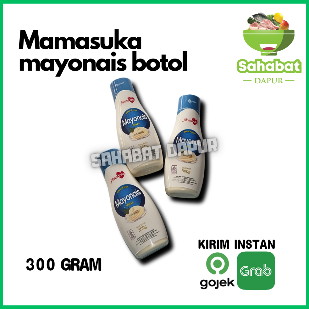 

Mayonais MamaSuka Botol 300 gram - Sahabatdapur