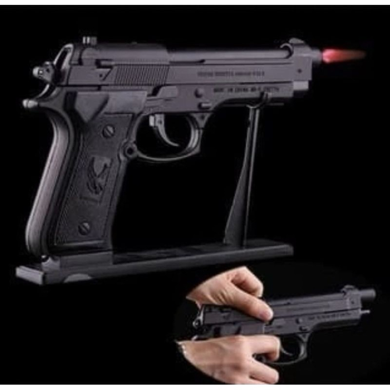 korek api pistol bareta M9 / MANCIS PISTOL / KOREK LAS KOREK BARA MANCIS PISTOL