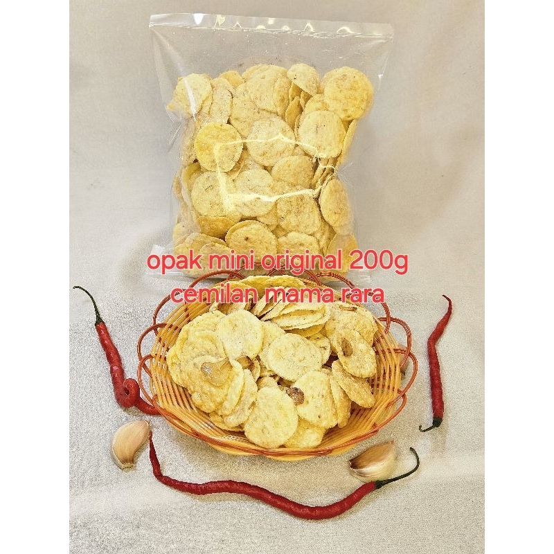 

Opak mini/ Opak medan rasa original 200gr
