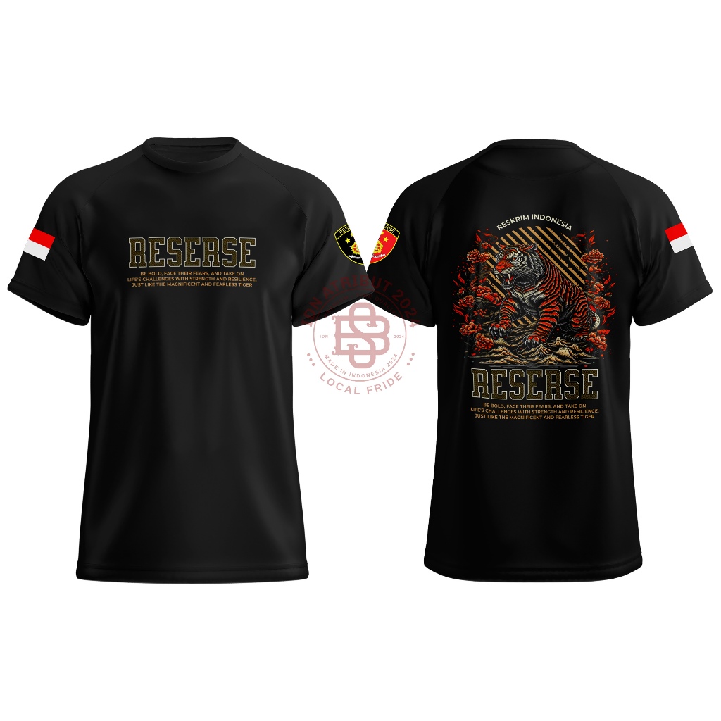 Kaos Bareskrim Kaos Reskrim Crime Hunter Kaos Reskrim reserse Tangan Pendek
