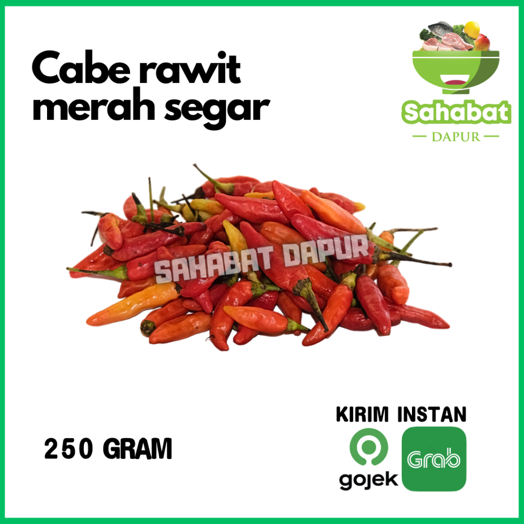 

Cabai Rawit Merah 250 gram