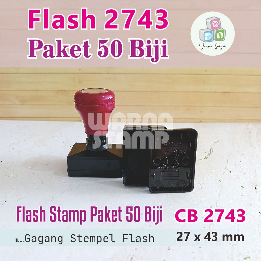 

Gagang Stempel Flash 2743 mm / Paket 50 Biji / Gagang Stamp Flash Persegi Panjang / Hanya Gagang Saja