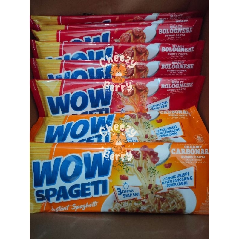 

Wow Spageti Rasa Carbonara Bolognese | Spageti Instan