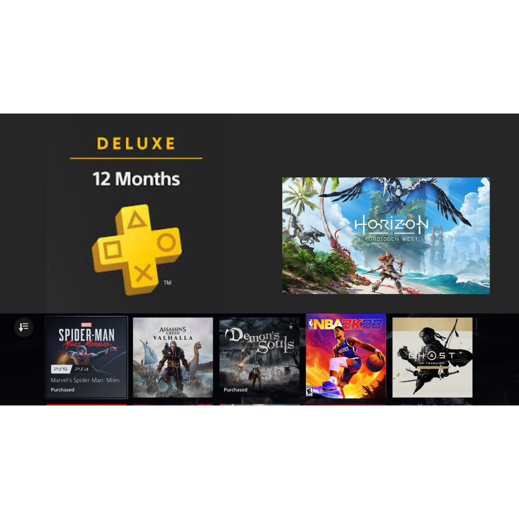 PS PLUS DELUXE PS 4 PS 5 PRIBADI