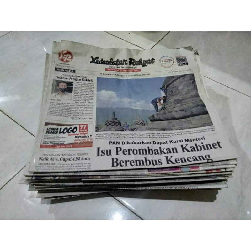 Koran Bekas dan Koran Request Berita