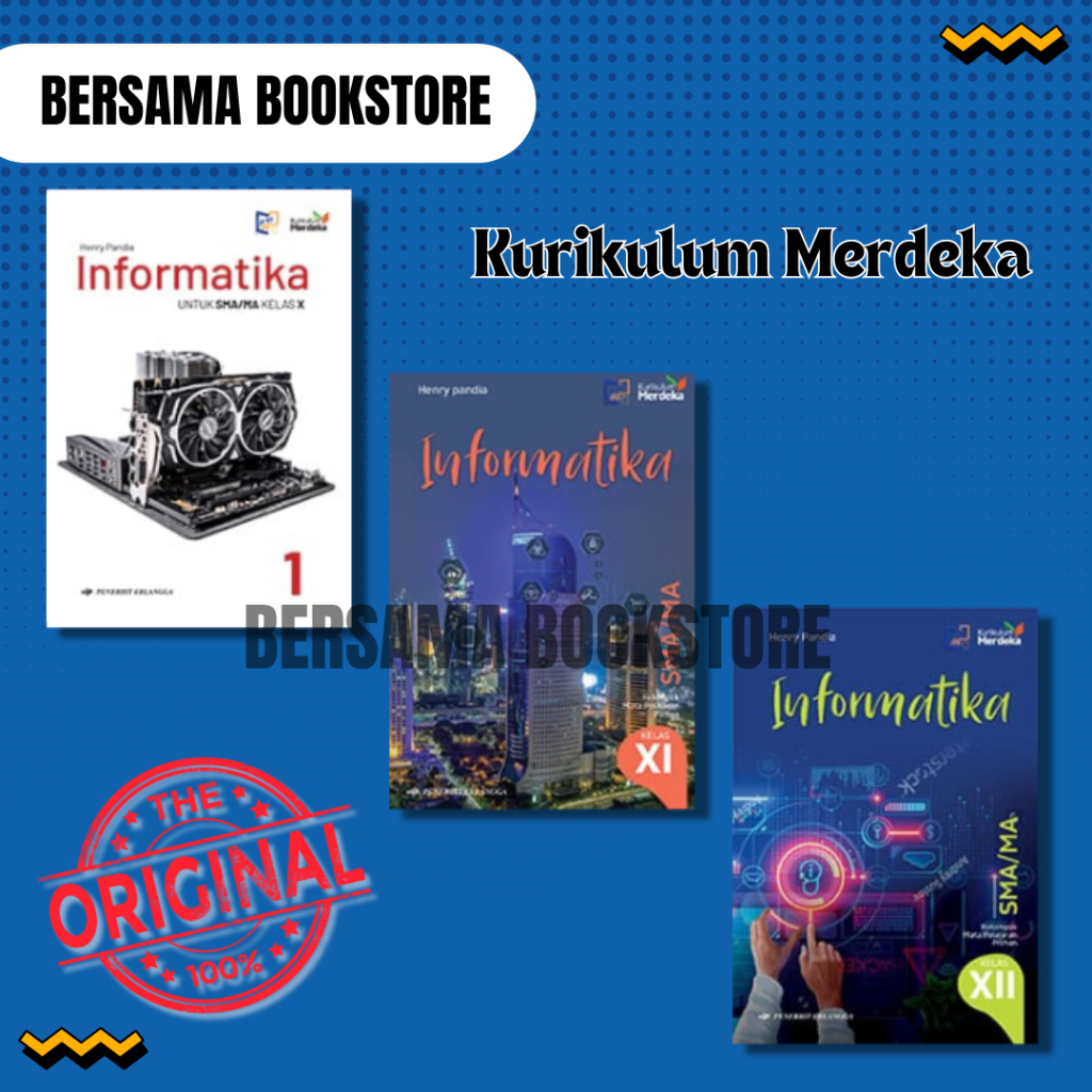 INFORMATIKA KELAS 10,11,12 SMA/MA ERLANGGA KURMER