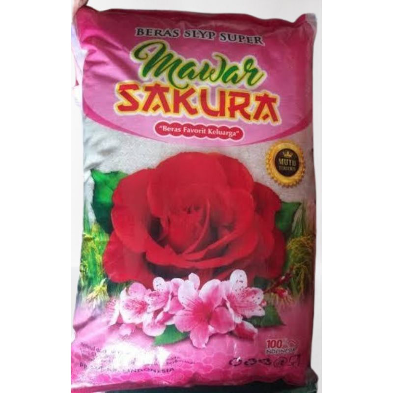 

Beras PREMIUM cap SAKURA - isi 10kg