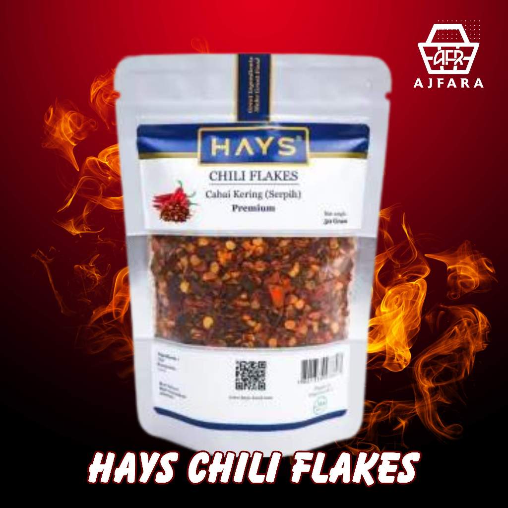 

Taburan atau Rempah Hays Chili Flakes (Cabai Kering)