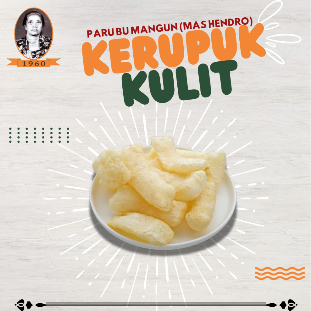 

Bu Mangun Kerupuk Kulit (100gr)