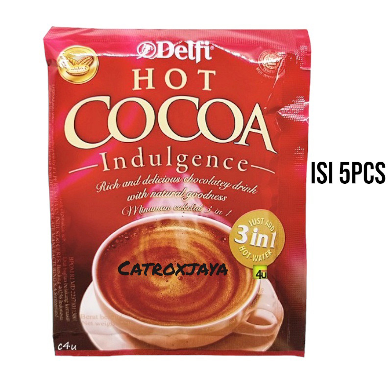 

DELFI HOT COCOA INDULGENCE 5 x 25GR MINUMAN SERBUK COKELAT