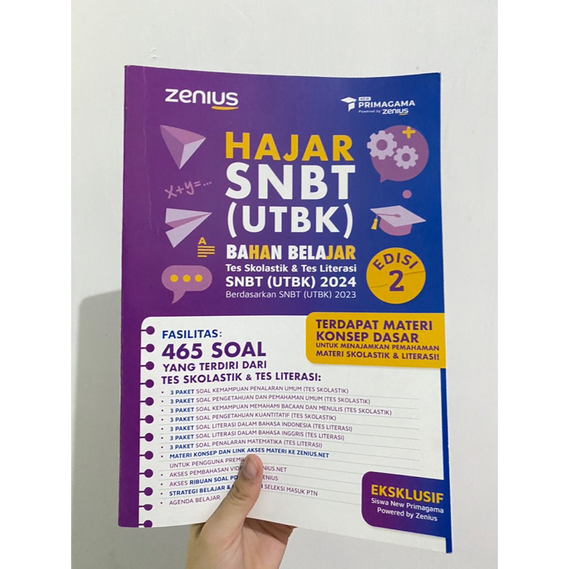 BUKU ZENIUS UTBK SNBT 2024