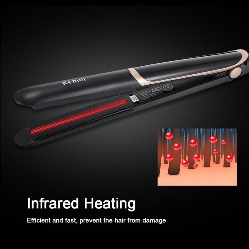 KEMEI CATOK RAMBUT CATOKAN RAMBUT INFRARED KM2219 KM-2219 2IN1