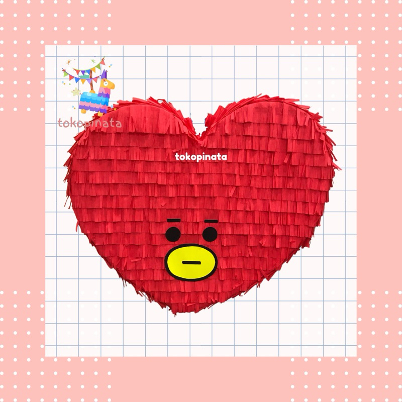 [tokopinata] Pinata BT21 / Pinata Karakter Tata BT21 / Pinata Tata BT21 / Pinata Pukul BT21