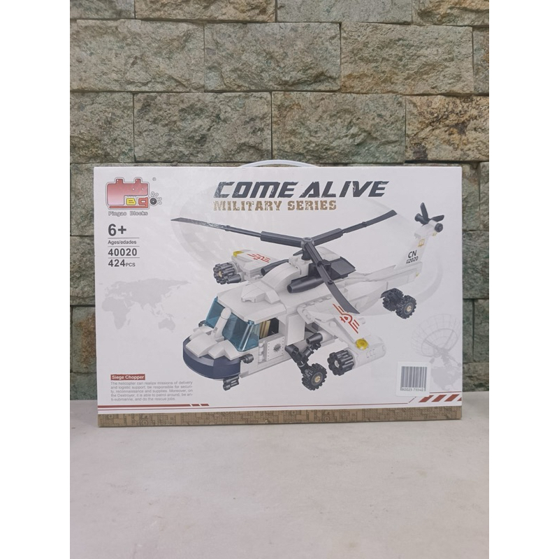 mainan anak building blocks lego helikopter