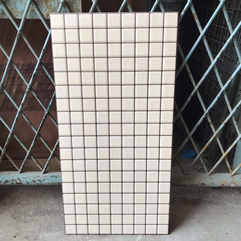 keramik dinding 30x60 motif kotak kotak (doff-mate-timbul)/keramik dinding dapur/ keramik dinding ka