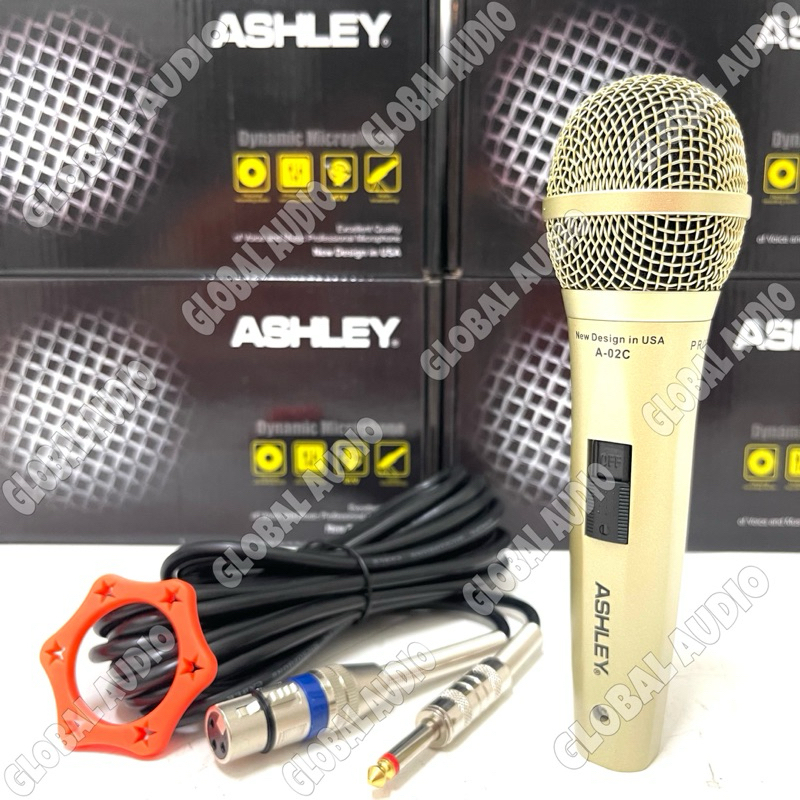 Mic Kabel Ashley A 02C Champange Series Original A02bC Champange Ashley A 02 Free Ring & Box Kabel -