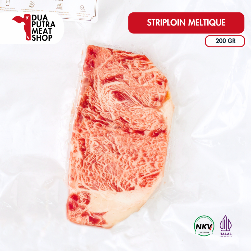 

Sirloin Wagyu 200gr Meltique Beef Steak AUS | Striploin Meltique