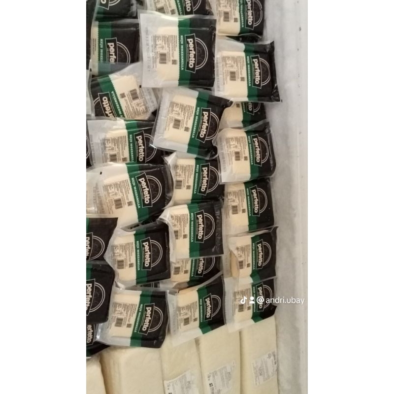 

DA Keju Mozzarella Perfetto 250gr Pack Orinal