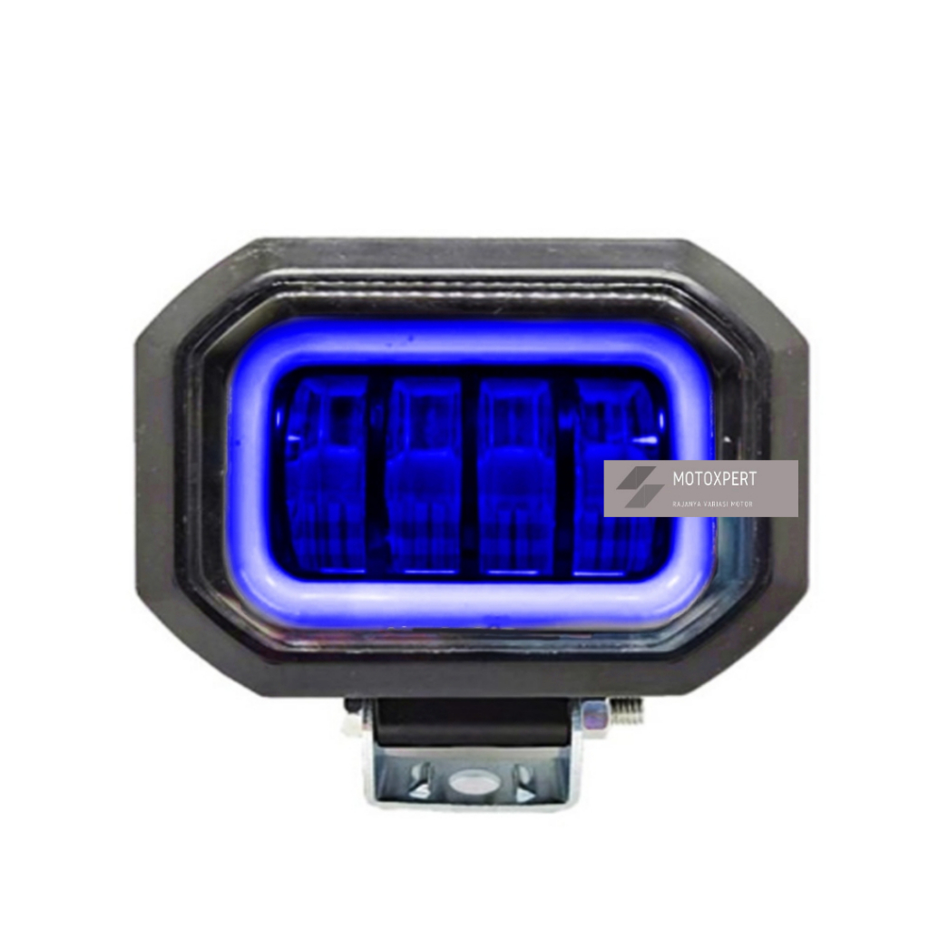 LAMPU TEMBAK DAYMAKER MINI 4 MATA LED OWL UNIVERSAL DAYMAKER MODEL KOTAK WATERPROOF