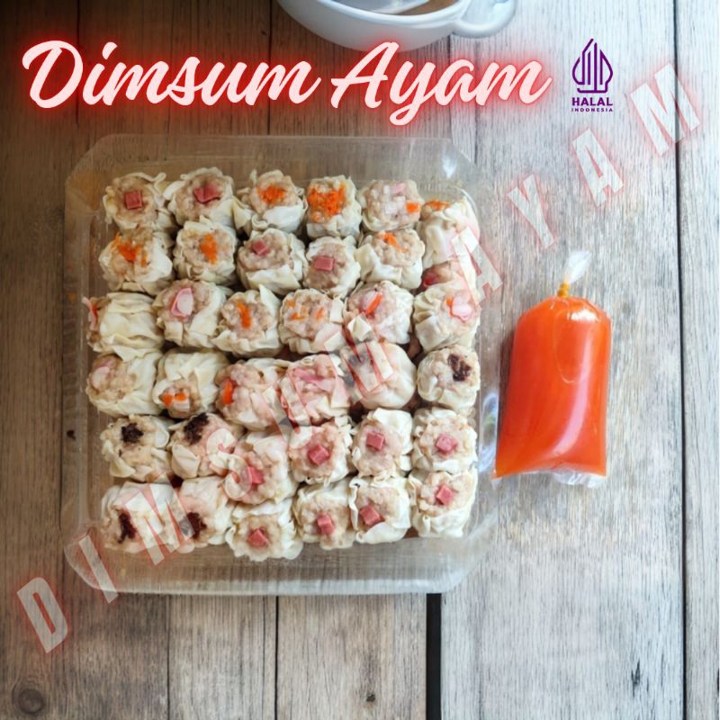 

Dimsum Ayam Frozen 100 pcs