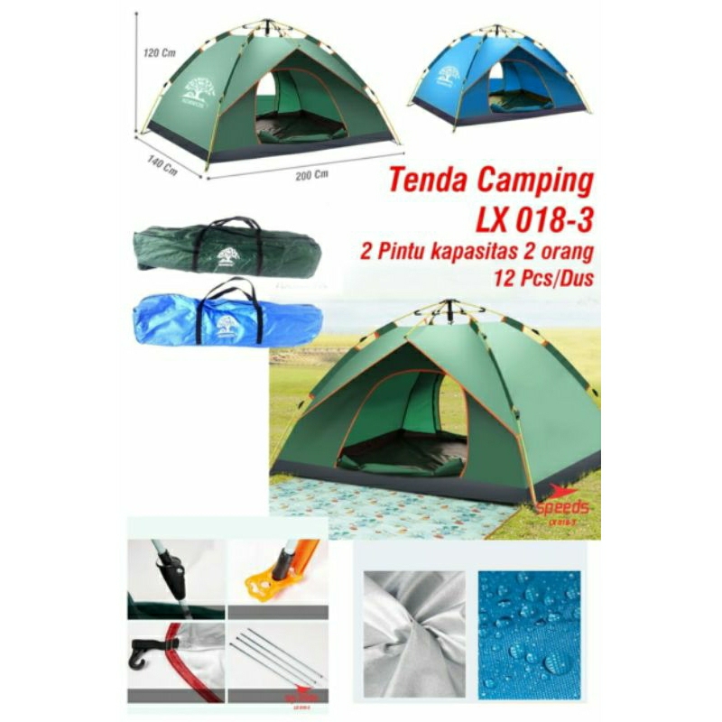 tenda camping speed Lx 018-03