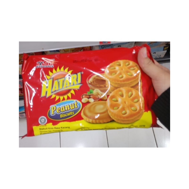 

HATARI BISCUIT PEANUT JAM 225GR