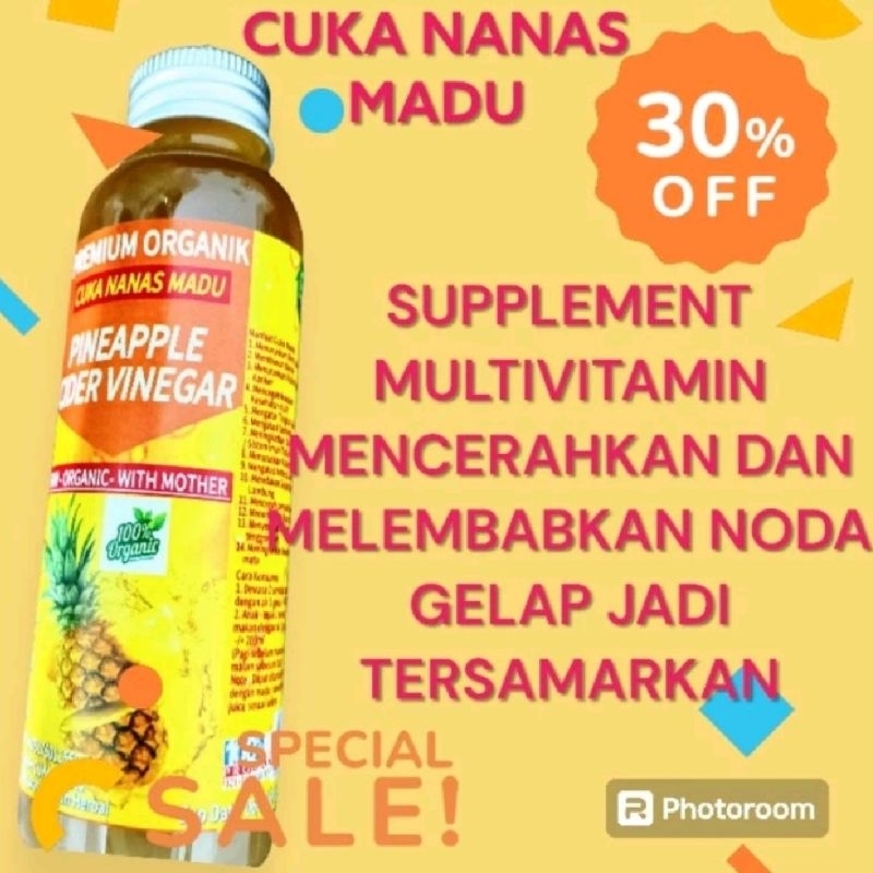 

CUKA NANAS PINEAPPLE CIDER VINEGAR