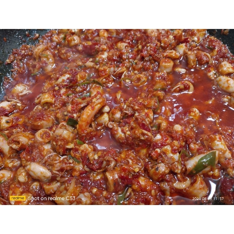 

sambel cumi asin daun jeruk